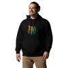 unisex premium hoodie black left front 66dc9a3002162