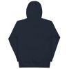 unisex premium hoodie navy blazer back 66dc9a30379f0