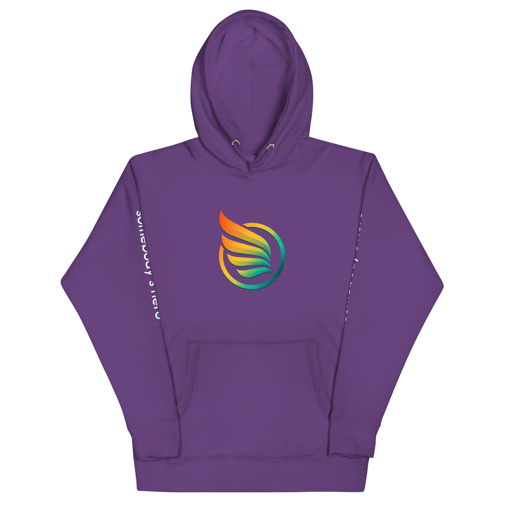 unisex premium hoodie purple front 66dc9a3060661