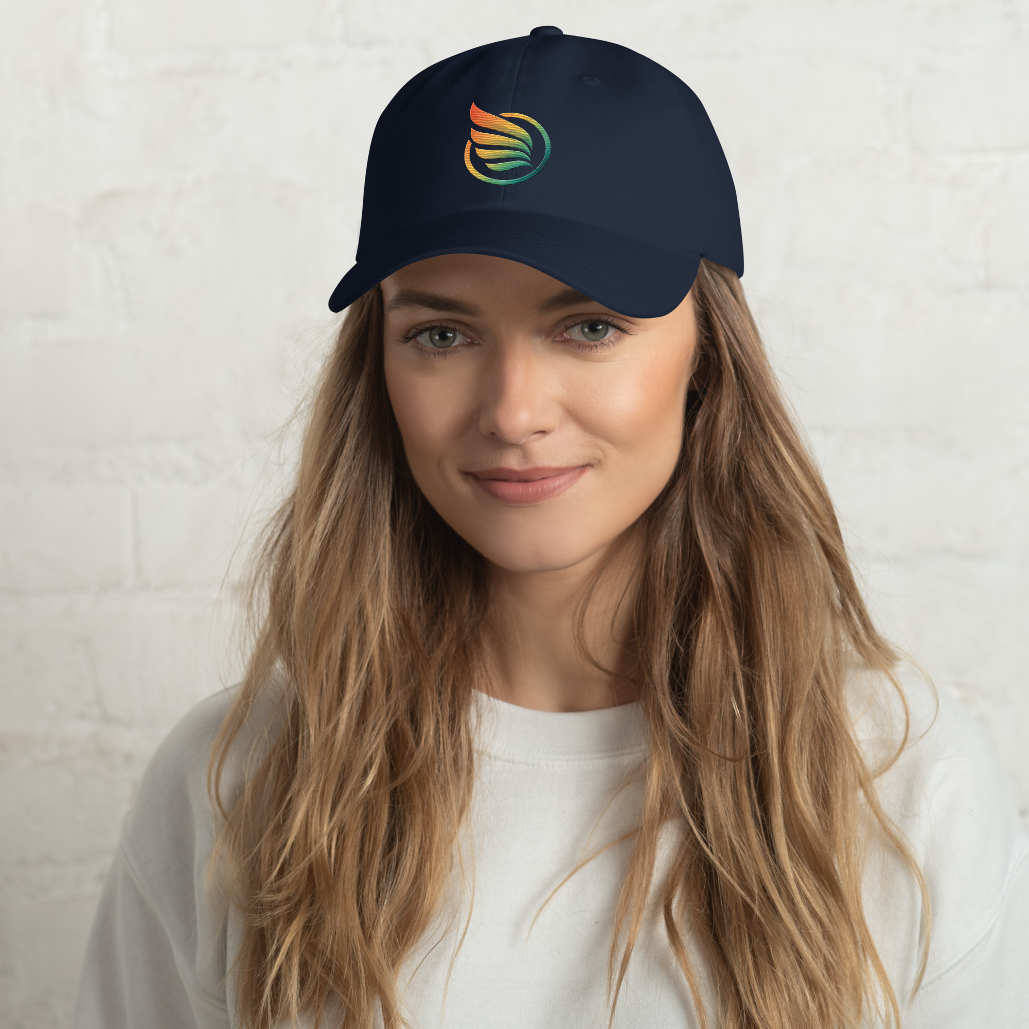 classic dad hat navy front 66ff3af9a8855