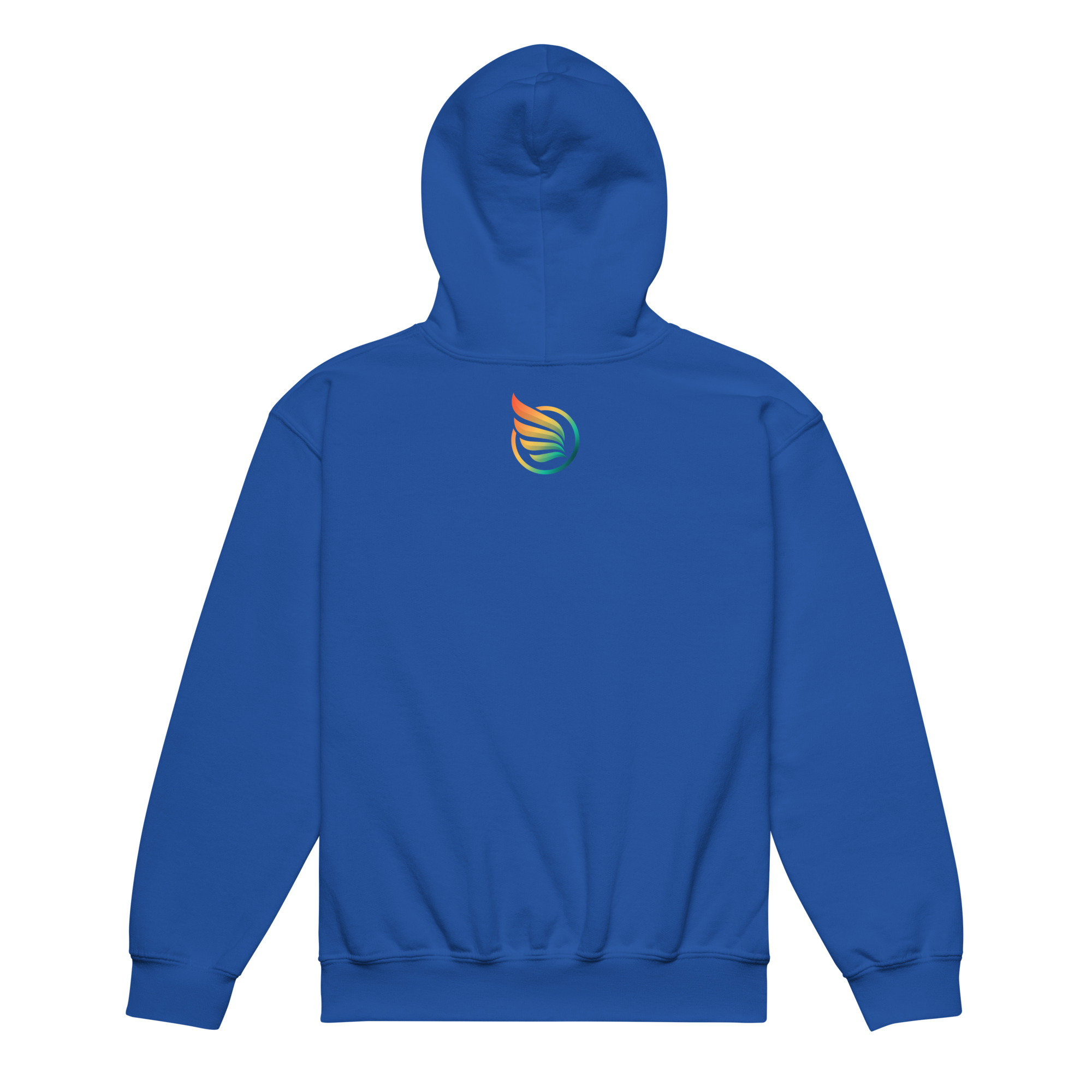 youth heavy blend hoodie royal back 66ff28b1ad20a