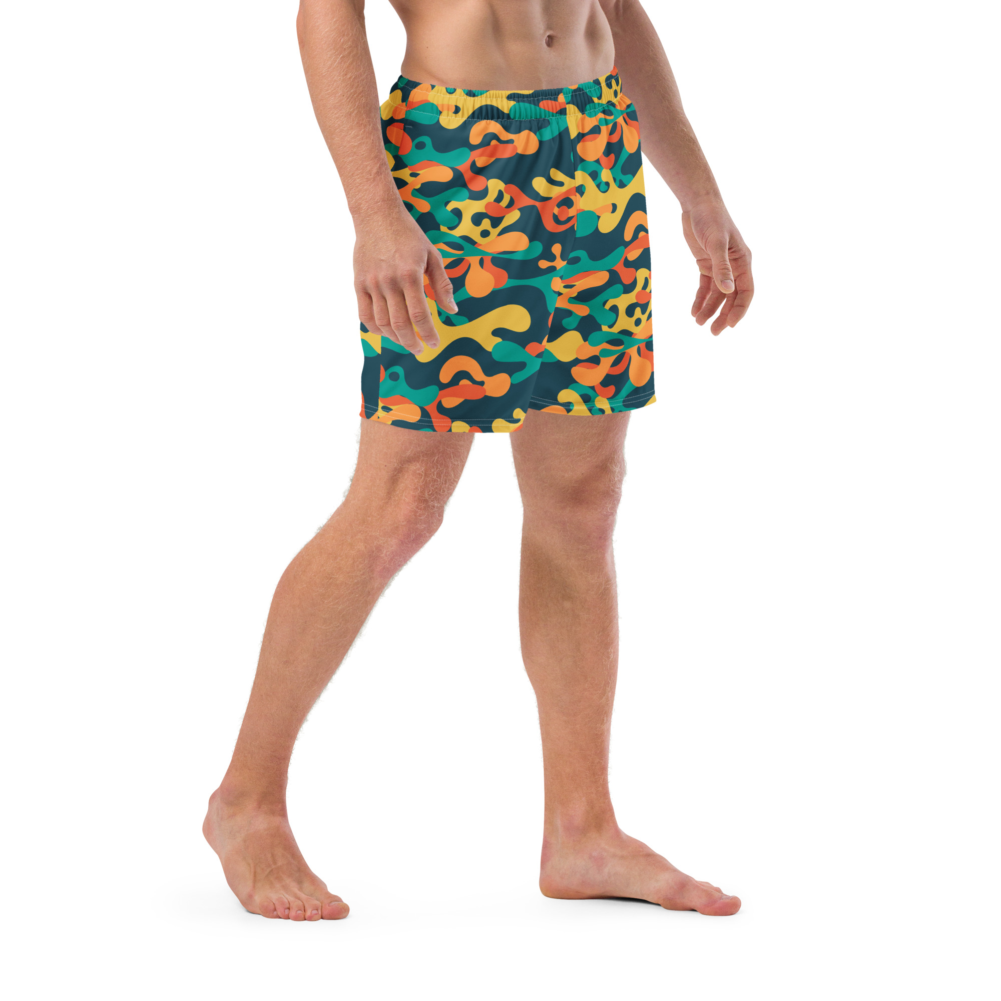 all over print recycled swim trunks white right front 67be2fbba6f0f