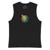 unisex muscle shirt black front 67be2a94e55bf